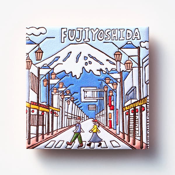 山梨　富士吉田の街　　　　