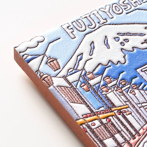 山梨　富士吉田の街　　　　