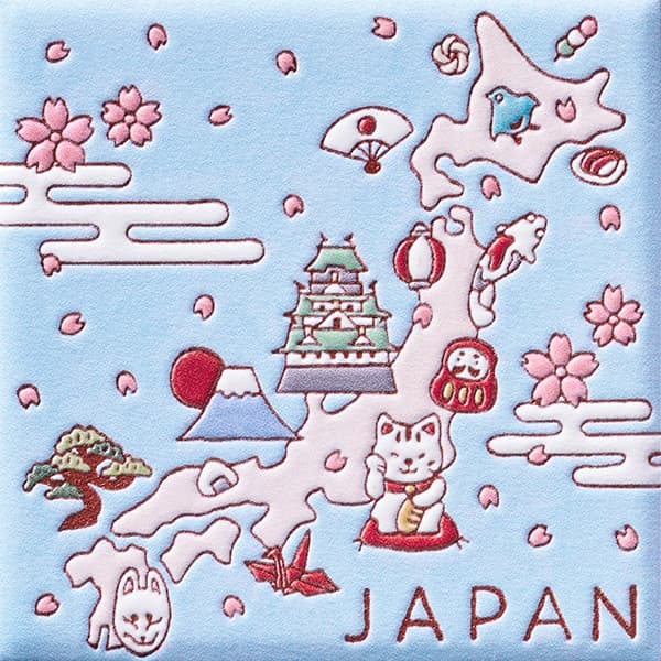 日本　巡る日本列島