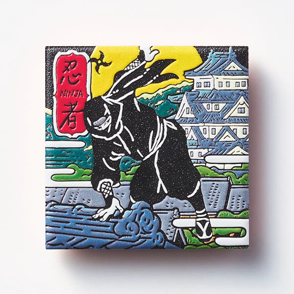 日本　忍者と月光