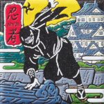日本　忍者と月光