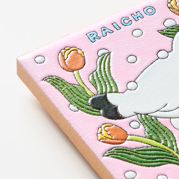 富山　雷鳥とチューリップ