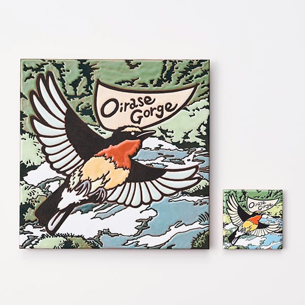 青森　奥入瀬渓流とキビタキ