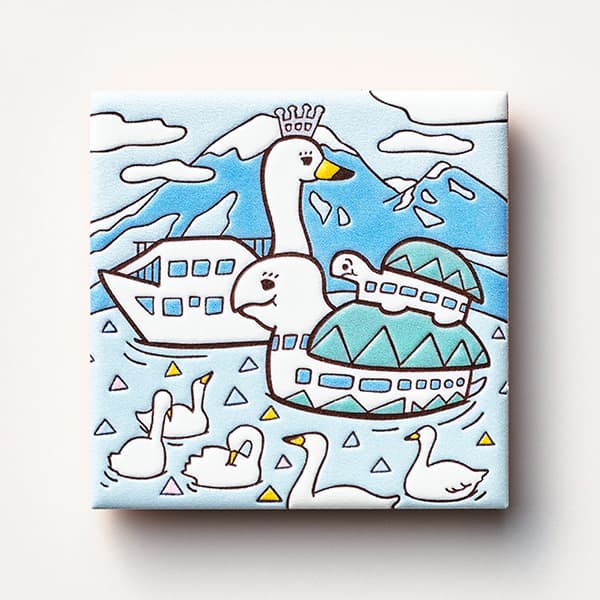 福島　猪苗代湖はくちょう丸とかめ丸　